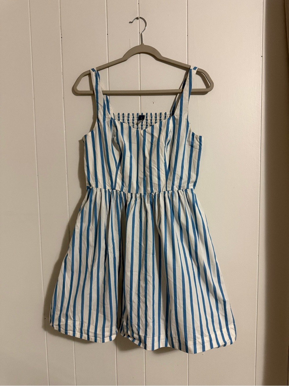 Old Navy Blue & White Striped Sundress
